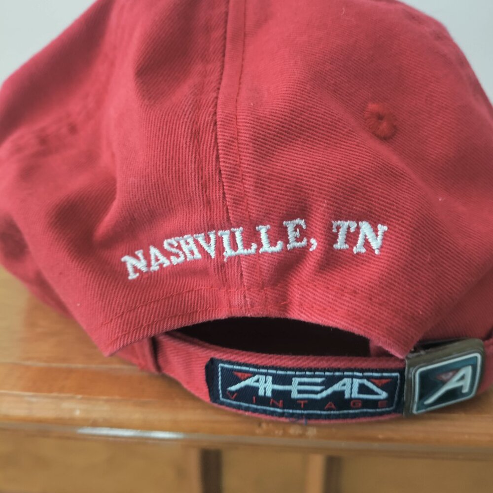 Ahead USGA Hat 2015 Hillwood CC Adjustable Red Golf Classic Fit Women's Amateur - Picture 3 of 8